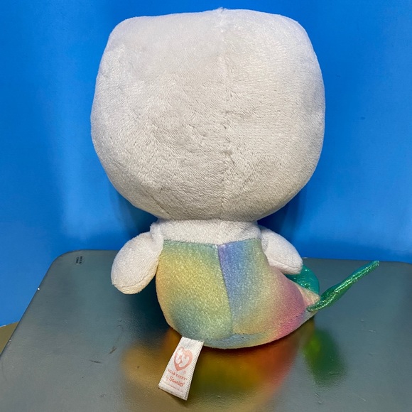 HELLO KITTY Ty BEANIE BABIES VTG 2013 RAINBOW MERMAID KITTY w/SPARKLY TAIL FIN - Picture 11 of 13